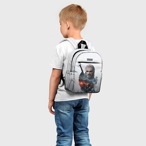 Детский рюкзак Геральт из Ривии Ведьмак / 3D-принт – фото 5