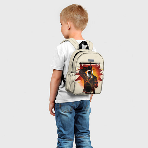 Детский рюкзак Ведьмак 3: Дикая Охота / 3D-принт – фото 5