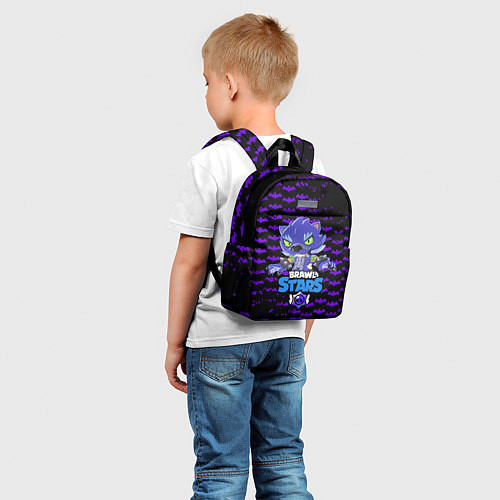 Детский рюкзак BRAWL STARS LEON ОБОРОТЕНЬ / 3D-принт – фото 5