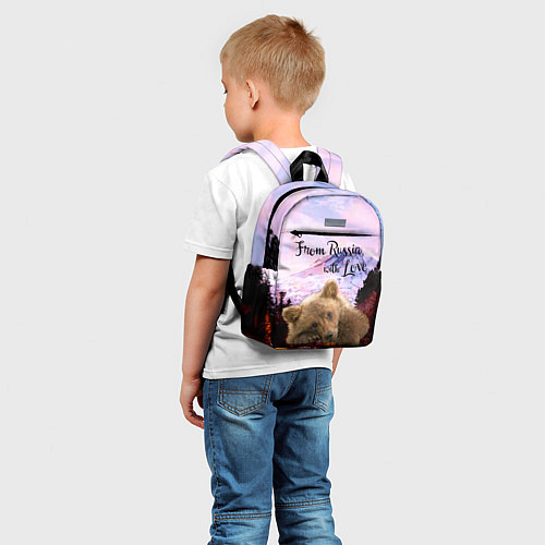 Детский рюкзак Из России с любовью / 3D-принт – фото 5