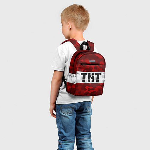 Детский рюкзак MINECRAFT TNT / 3D-принт – фото 5