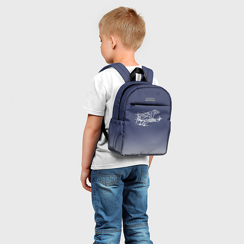 Детский рюкзак Биплан / 3D-принт – фото 5