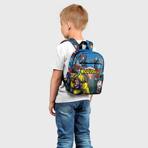 Детский рюкзак My Hero Academia все герои / 3D-принт – фото 5