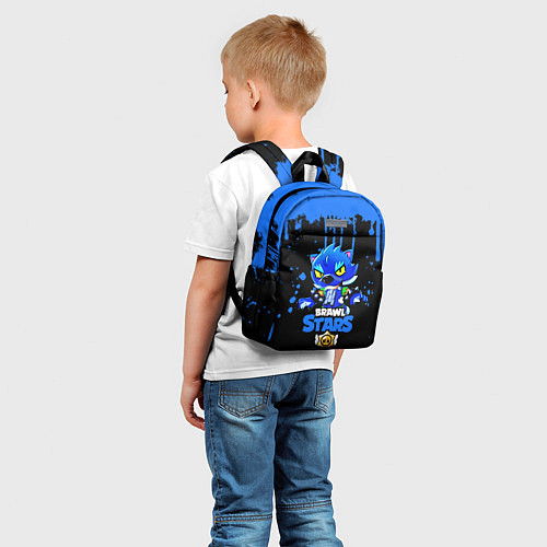 Детский рюкзак Brawl Stars Leon / 3D-принт – фото 5