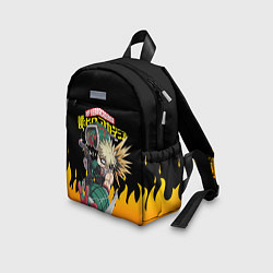 Детский рюкзак MY HERO ACADEMIA яркое пламя, цвет: 3D-принт — фото 2