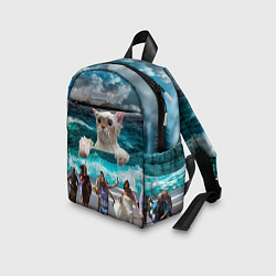 Детский рюкзак Морской Кошак, цвет: 3D-принт — фото 2