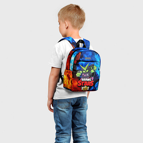 Детский рюкзак BRAWL STARS VIRUS 8-BIT / 3D-принт – фото 5