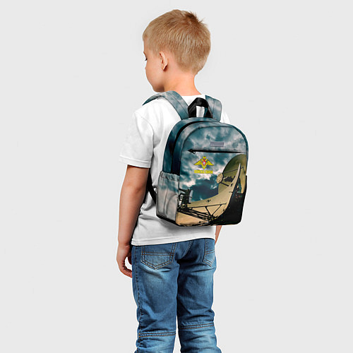 Детский рюкзак Войска связи / 3D-принт – фото 5
