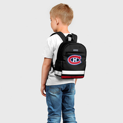Детский рюкзак Монреаль Канадиенс / 3D-принт – фото 5