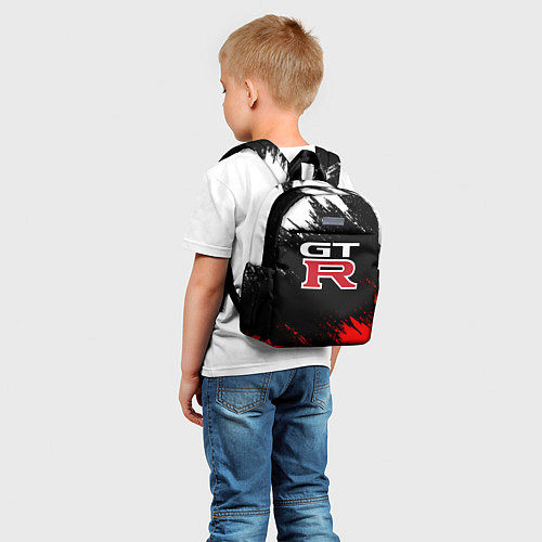 Детский рюкзак NISSAN GTR / 3D-принт – фото 5