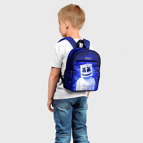Детский рюкзак Marshmello / 3D-принт – фото 5