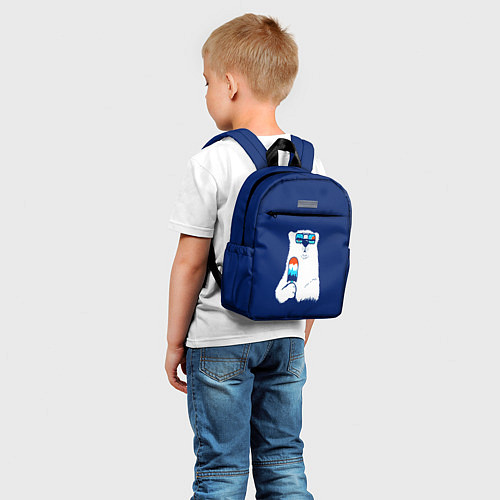 Детский рюкзак Мишка / 3D-принт – фото 5