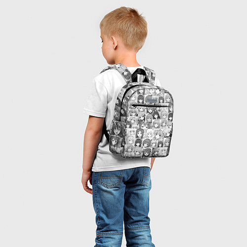 Детский рюкзак Аниме девушки / 3D-принт – фото 5