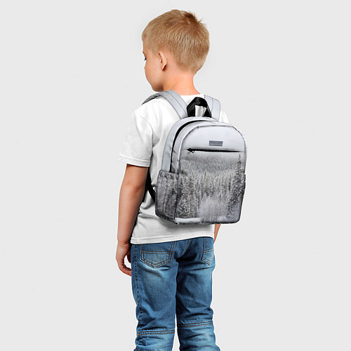 Детский рюкзак Зимняя природа / 3D-принт – фото 5