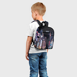 Детский рюкзак Ночной Токио, цвет: 3D-принт — фото 2