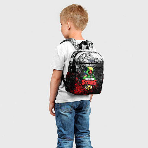 Детский рюкзак Brawl Stars:LEON / 3D-принт – фото 5
