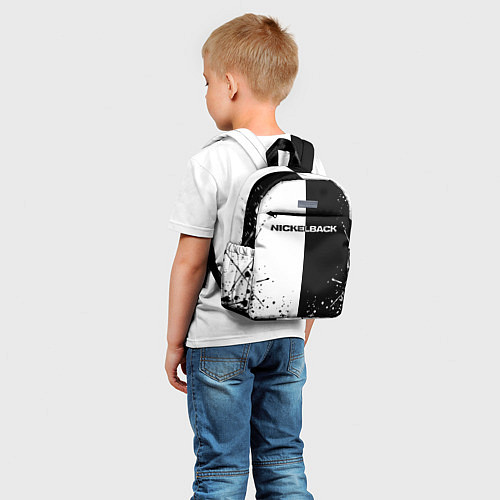 Детский рюкзак Nickelback / 3D-принт – фото 5