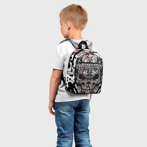 Детский рюкзак Bring Me the Horizon / 3D-принт – фото 5
