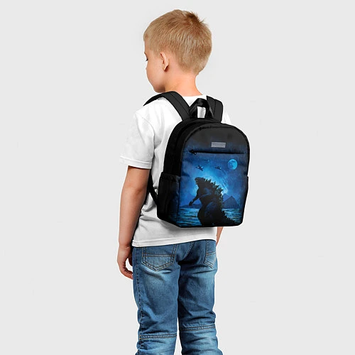 Детский рюкзак GODZILLA / 3D-принт – фото 5