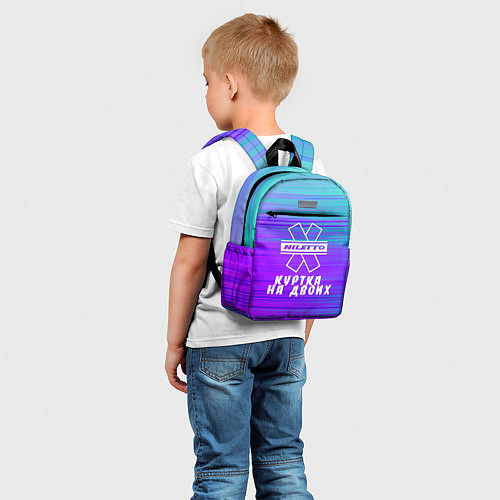 Детский рюкзак NILETTO / 3D-принт – фото 5