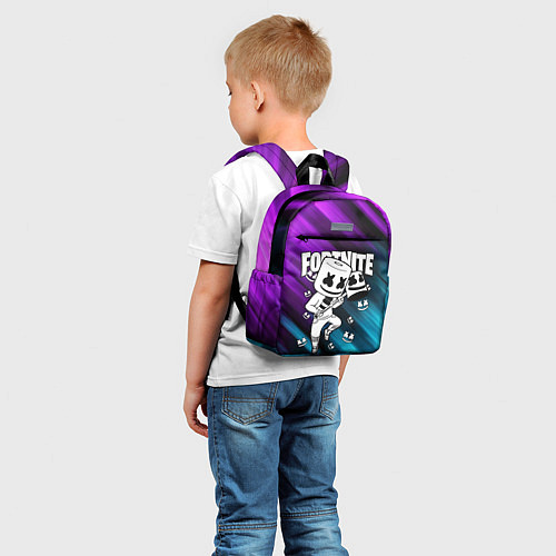 Детский рюкзак FORTNITE X MARSHMELLO / 3D-принт – фото 5