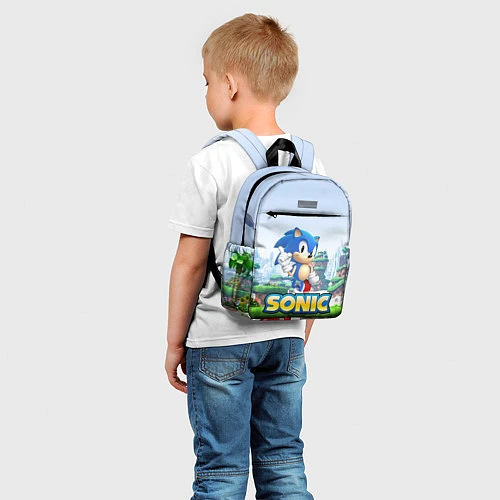 Детский рюкзак SEGA SONIC / 3D-принт – фото 5