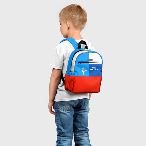 Детский рюкзак Флаг МЧС России / 3D-принт – фото 5