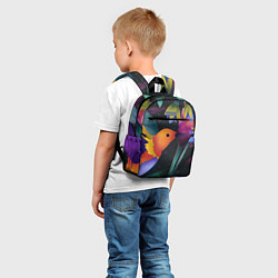 Детский рюкзак Колибри, цвет: 3D-принт — фото 2