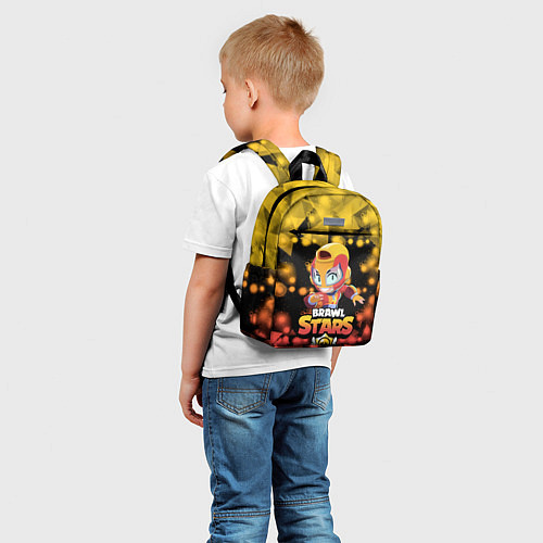 Детский рюкзак Brawl stars leon max / 3D-принт – фото 5