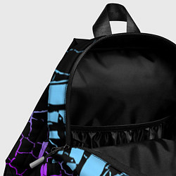 Детский рюкзак Brawl stars leon bibi, цвет: 3D-принт — фото 2