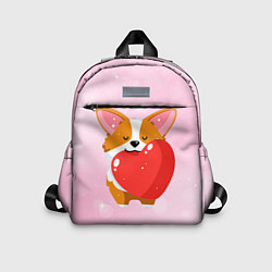 Детский рюкзак Милый корги, цвет: 3D-принт