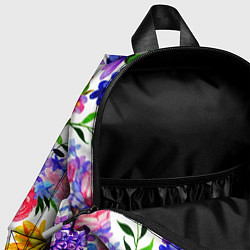 Детский рюкзак Весенняя пора Акварель, цвет: 3D-принт — фото 2
