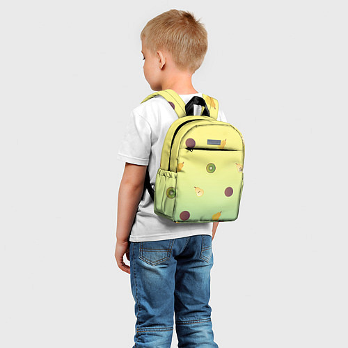 Детский рюкзак Фруктовый салат / 3D-принт – фото 5