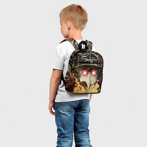 Детский рюкзак Чумной доктор Мор / 3D-принт – фото 5