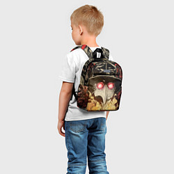 Детский рюкзак Чумной доктор Мор, цвет: 3D-принт — фото 2