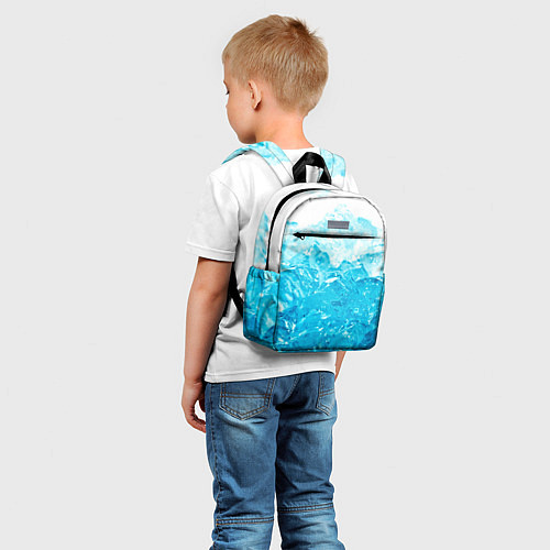 Детский рюкзак Лёд / 3D-принт – фото 5