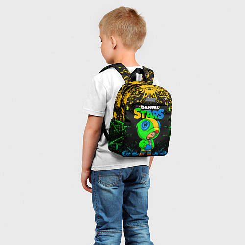 Детский рюкзак Leon Brawl Stars / 3D-принт – фото 5
