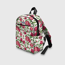 Детский рюкзак Цветочный узор, цвет: 3D-принт — фото 2