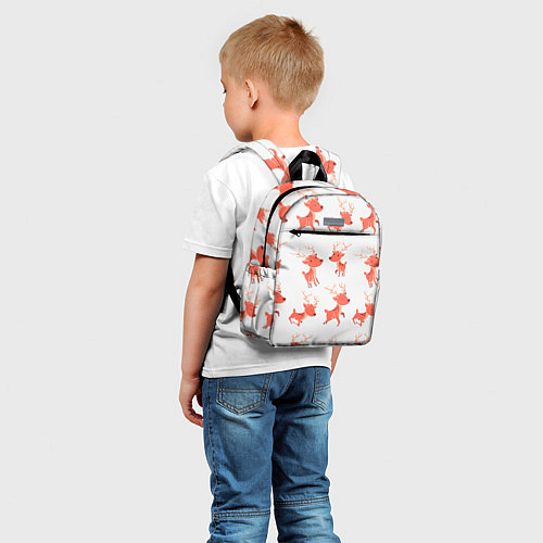 Детский рюкзак Милый олень / 3D-принт – фото 5