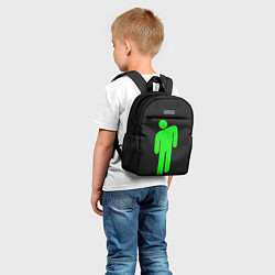 Детский рюкзак BILLIE EILISH CARBON, цвет: 3D-принт — фото 2