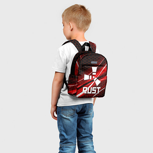 Детский рюкзак RUST / 3D-принт – фото 5