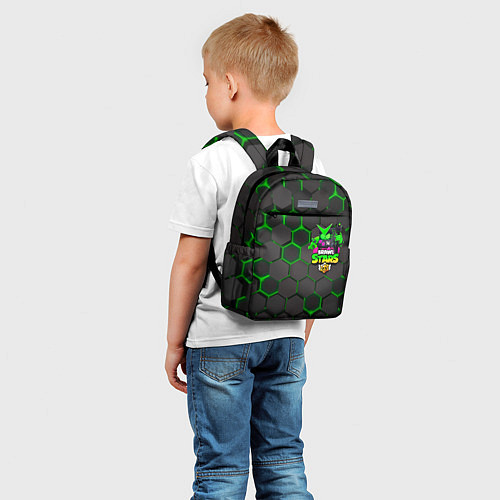 Детский рюкзак Brawl Stars Virus 8-Bit / 3D-принт – фото 5