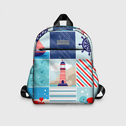 Детский рюкзак Моряк, цвет: 3D-принт