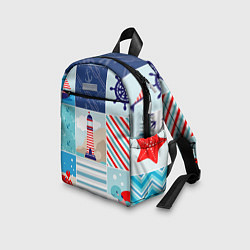 Детский рюкзак Моряк, цвет: 3D-принт — фото 2