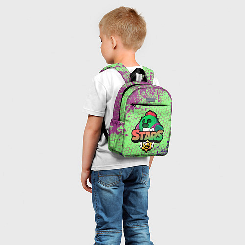 Детский рюкзак Brawl Stars Spike / 3D-принт – фото 5
