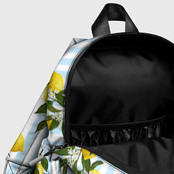 Детский рюкзак Лимоны, цвет: 3D-принт — фото 2