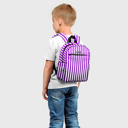 Детский рюкзак Пикси полосы / 3D-принт – фото 5