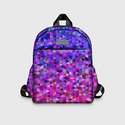 Детский рюкзак Треугольники мозаика пиксели