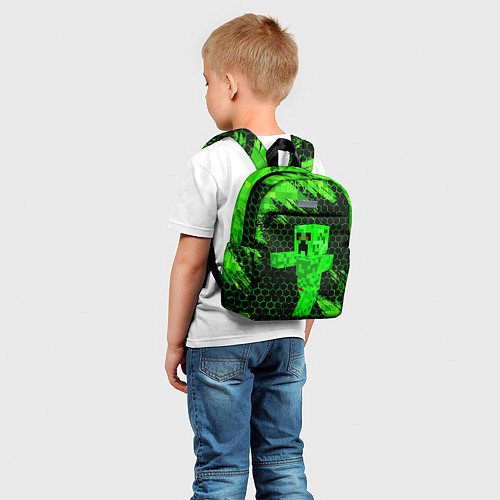 Детский рюкзак MINECRAFT CREEPER / 3D-принт – фото 5