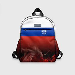 Детский рюкзак Россия огонь